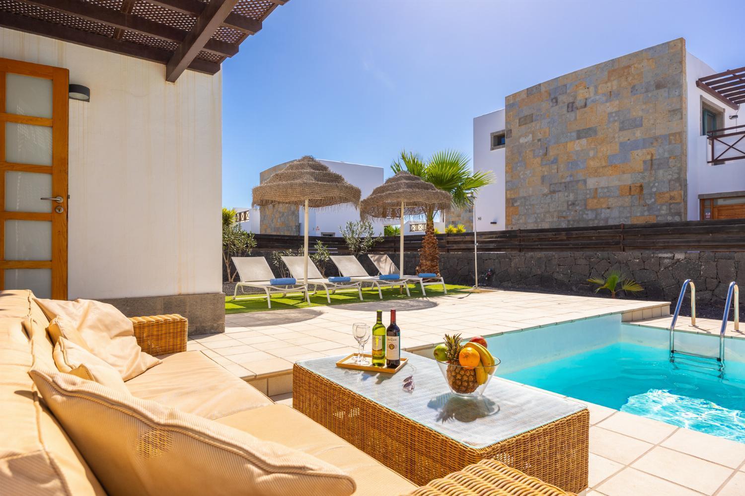 Villa Dacil Playa Blanca  Buitenkant foto